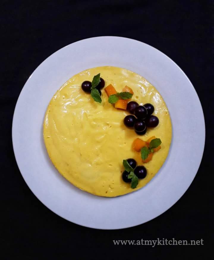 Steamed mango yogurt recipe/ How to make steamed mango yogurt/ Aam bhapa doi